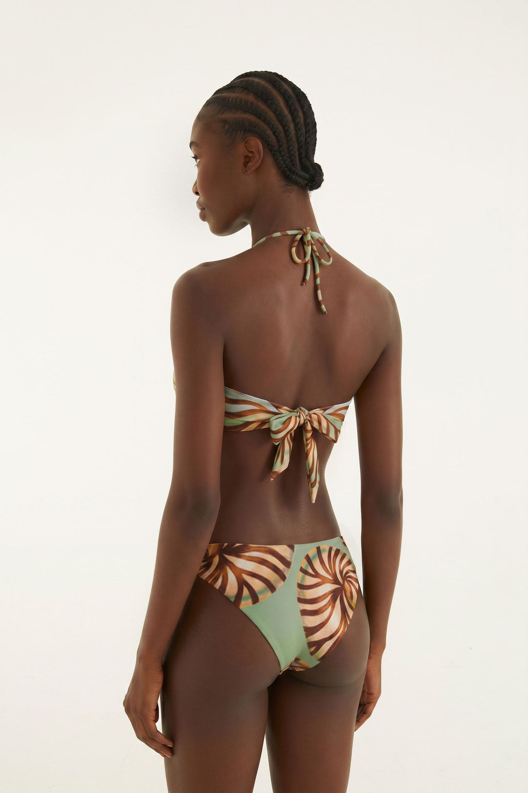 Bikini Top With Neck Detail