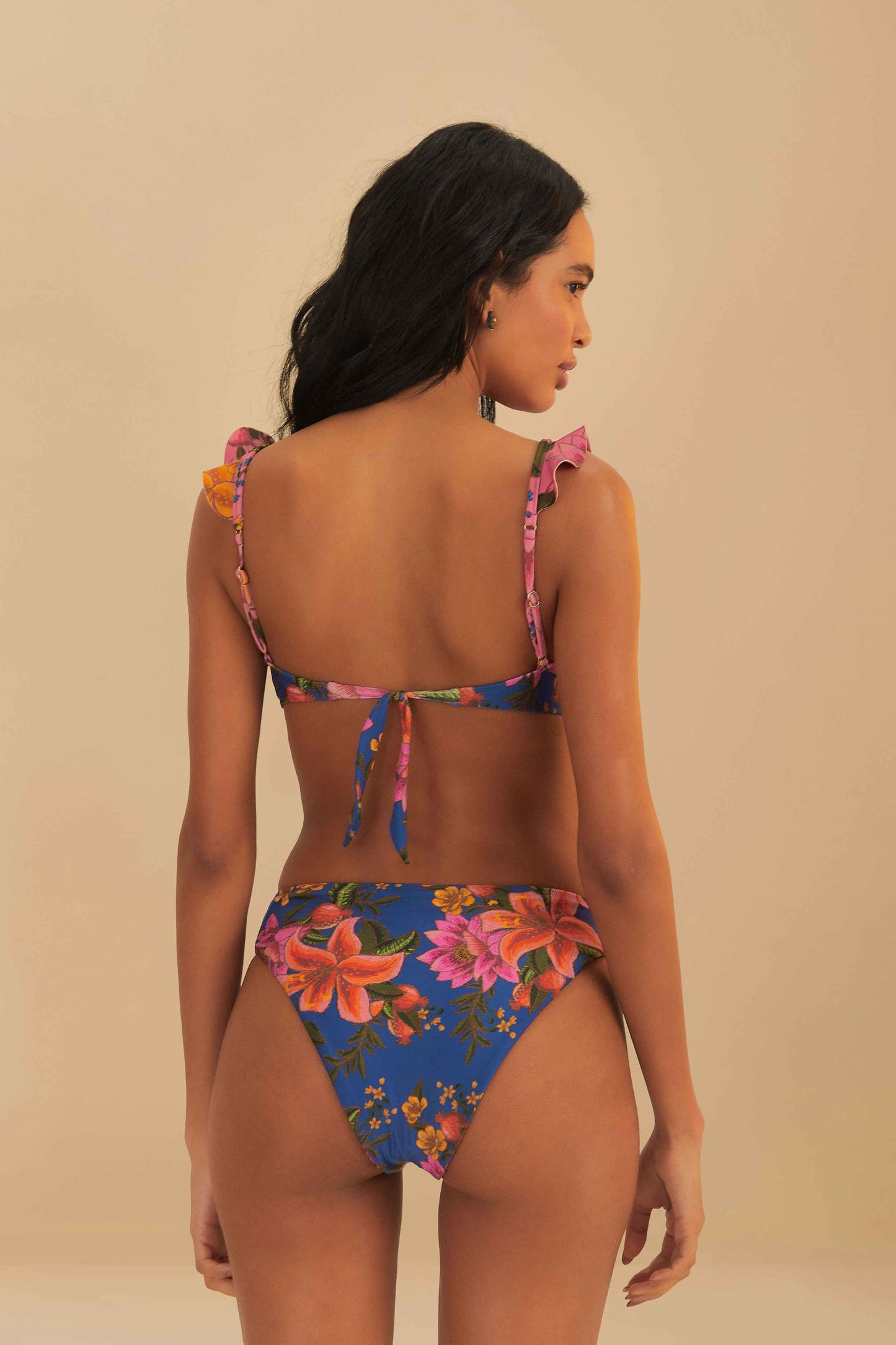 Summer Fruit Under Wire Bikini Top