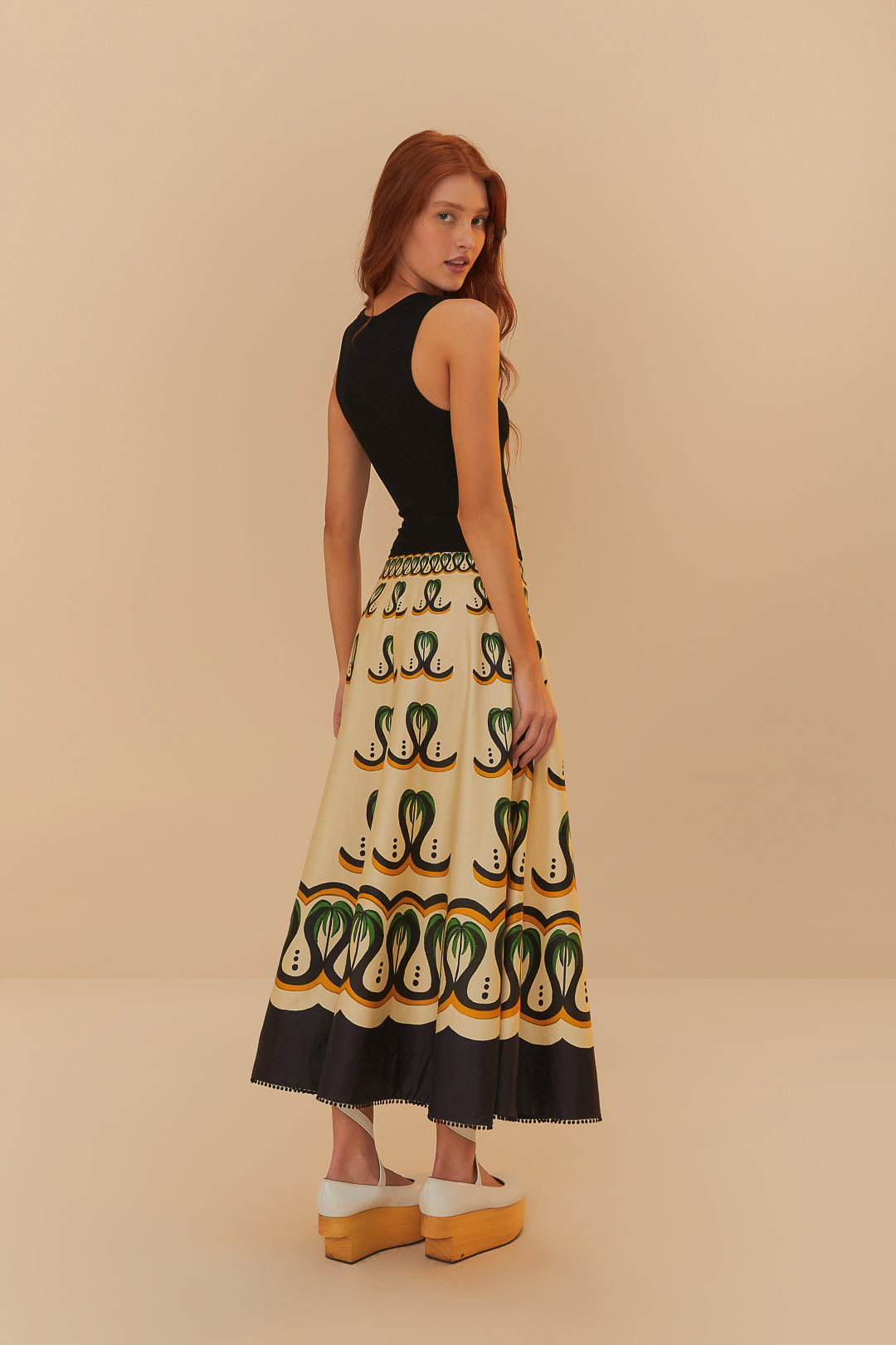 Coconut Tree Flow Skirt