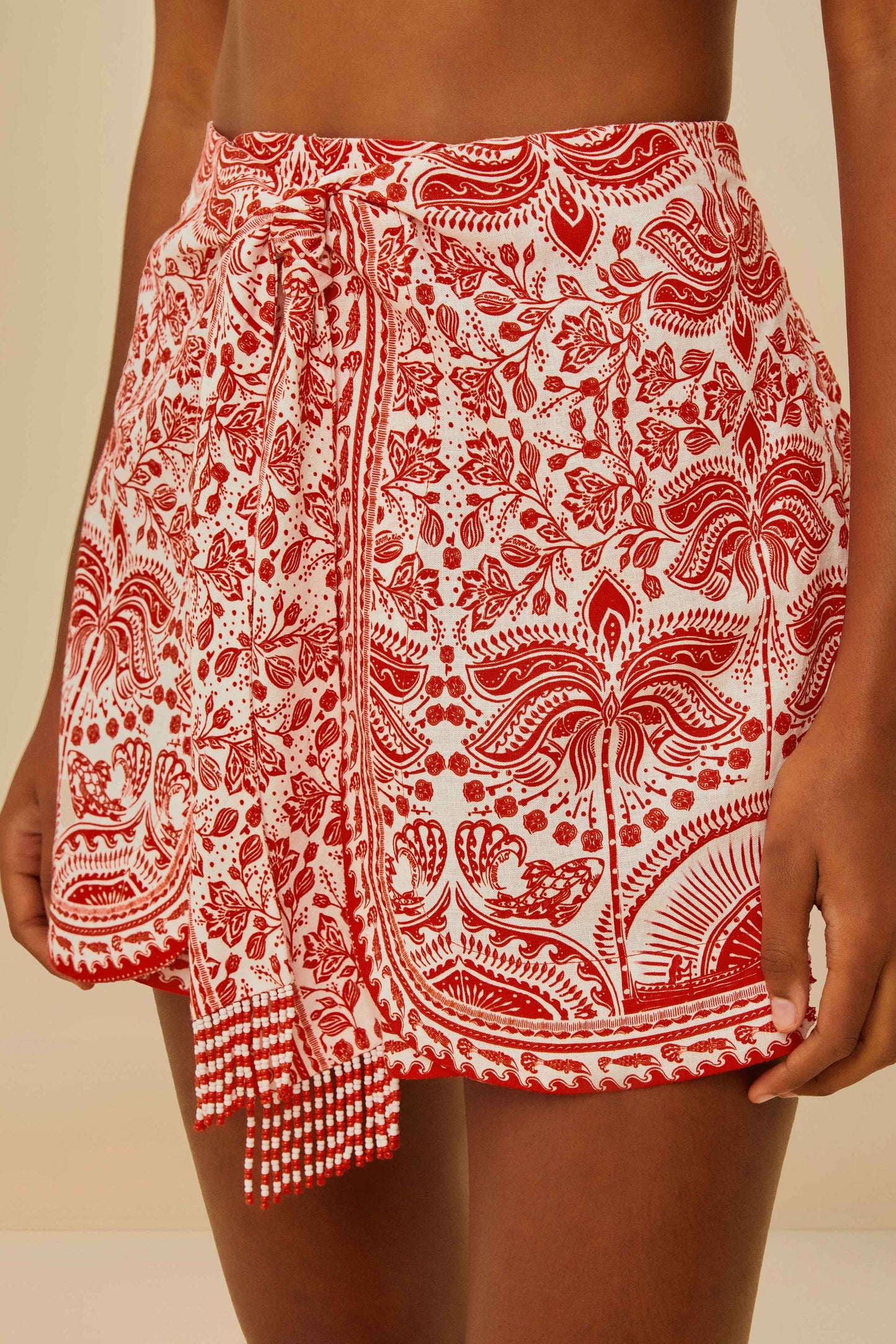 River Ride Red Shorts