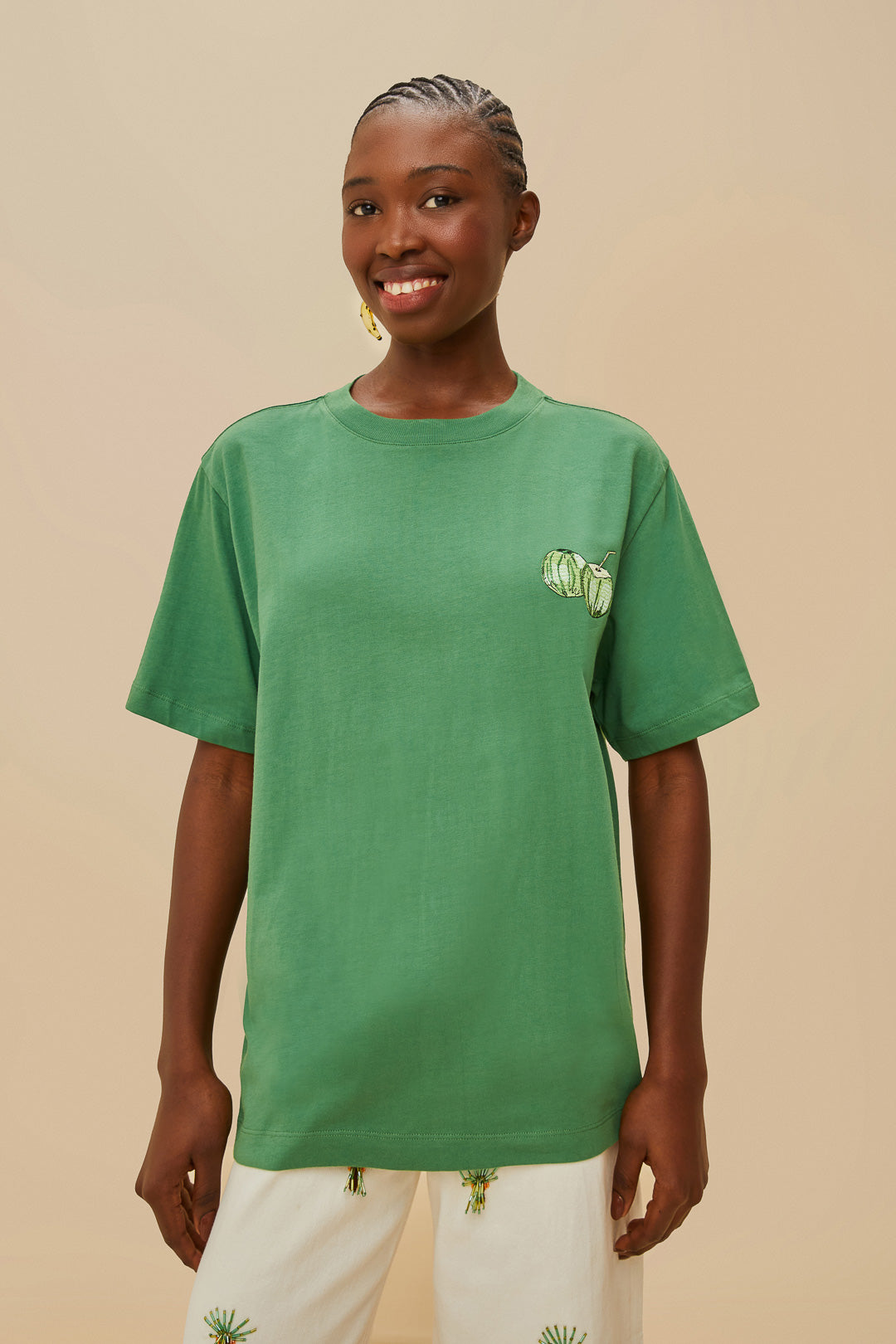 Tropical Coconut Relaxed T-Shirt