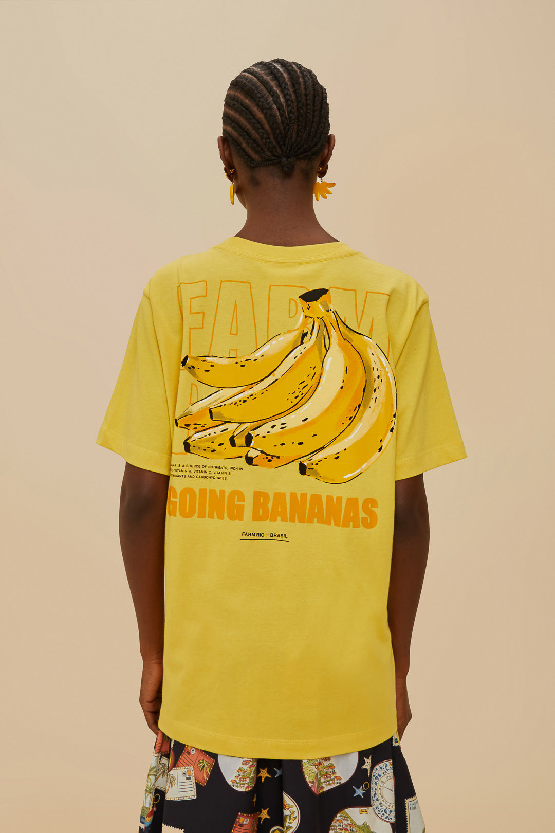Tropical Bananas Relaxed T-Shirt