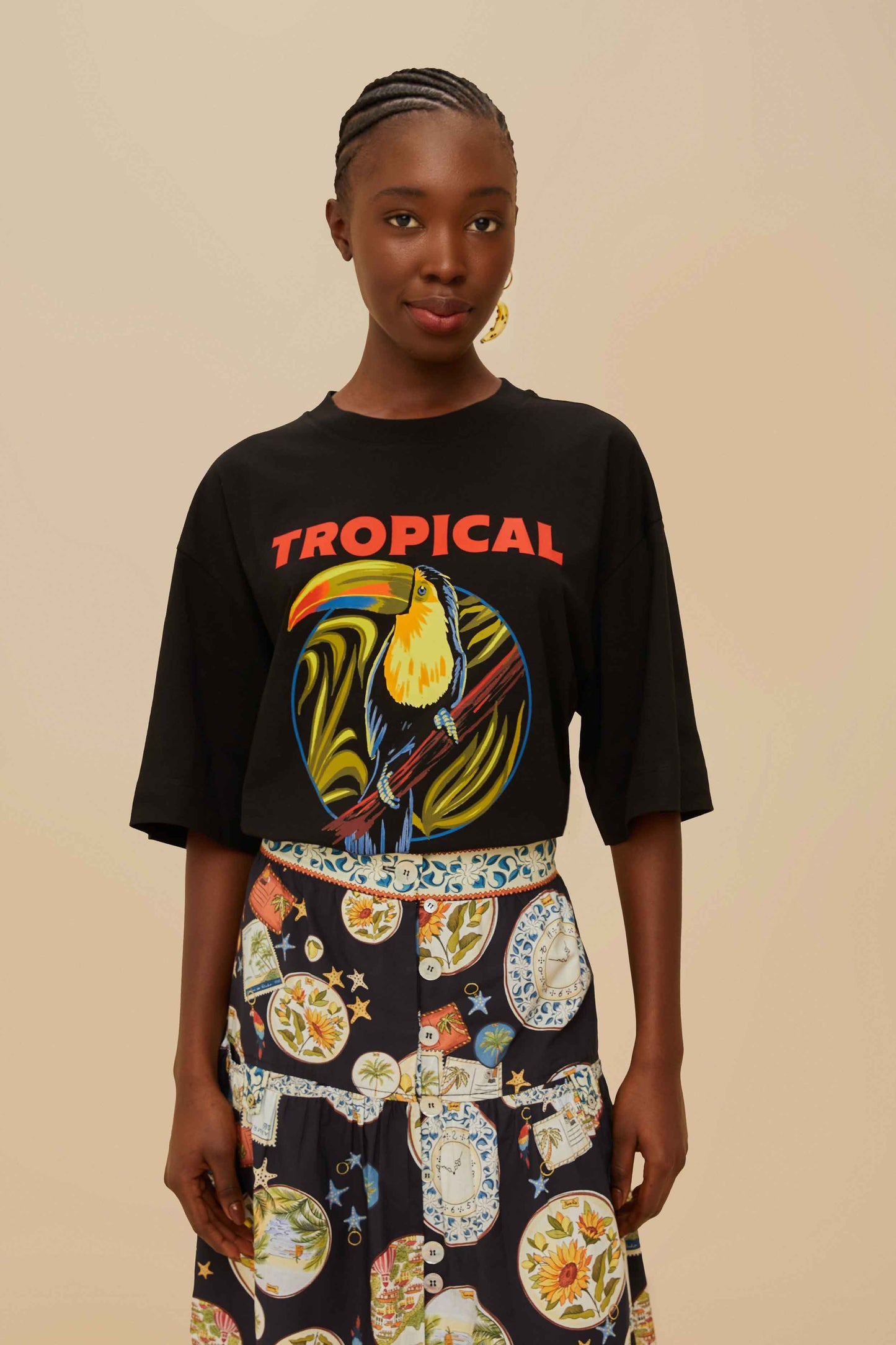 Tropical Over T-Shirt