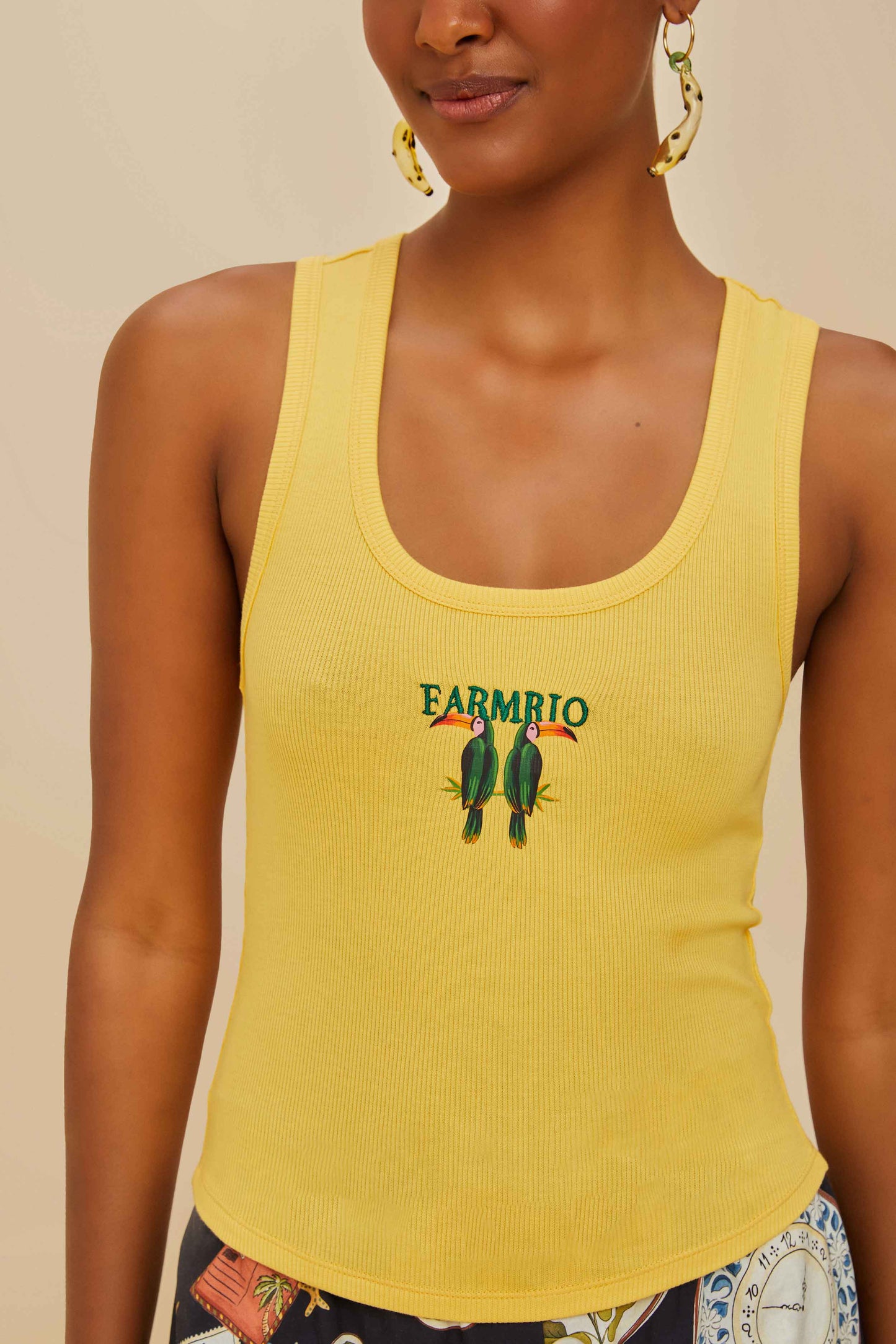 Farmrio Toucan Tank Top