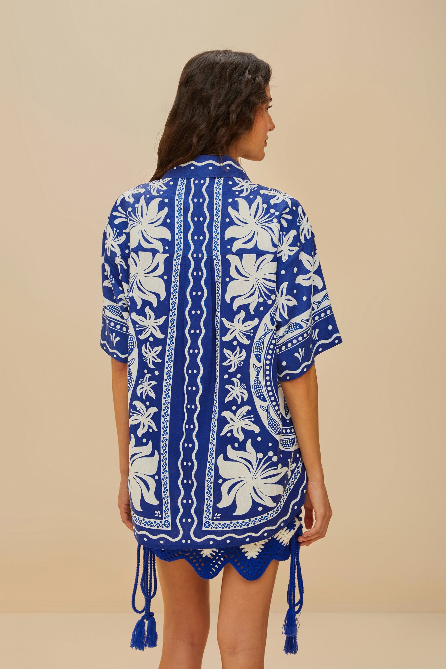 Ocean Scarf Shirt