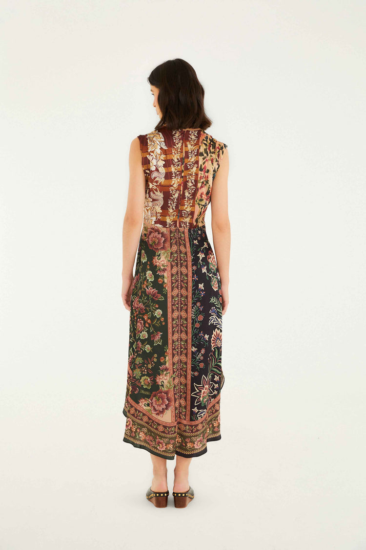 Winter Winter Garden Lenzing ™ Ecovero ™ Viscose Sleveless Maxi Dress