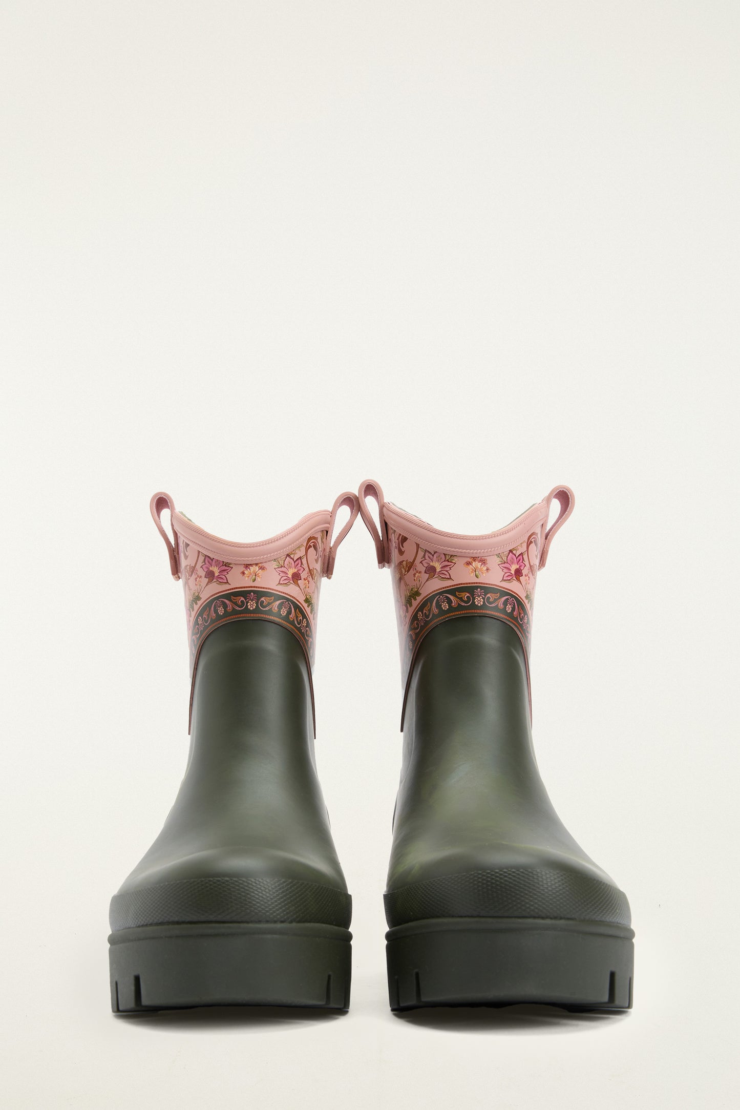 Barbour x Farm Rio Thais Ankle Wellingtons