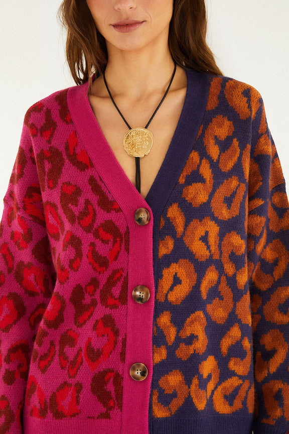 كارديجان Ikat Leopard المختلط