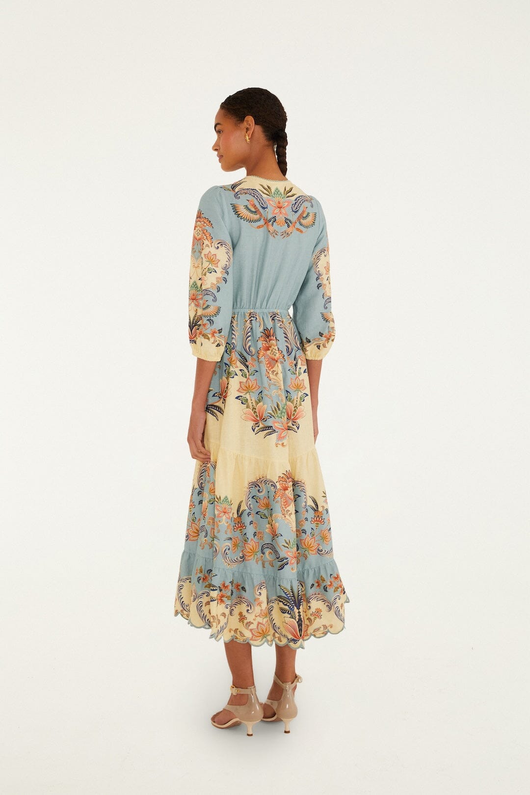 Butter Yellow Boho Beauty Lenzing™ Ecovero™ Euroflax™ Maxi Dress