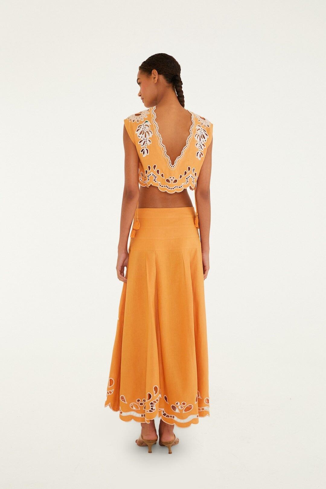 Tie Side Bottom Skirt
