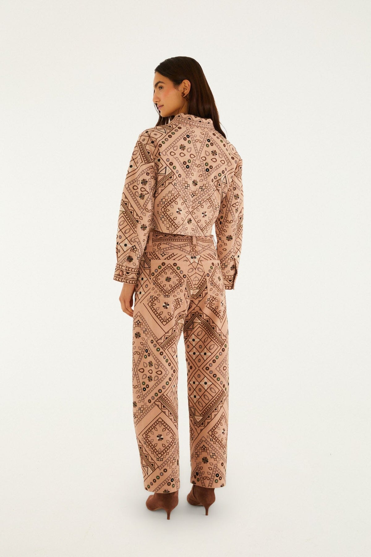 Cosmopolitan Full Print Pants