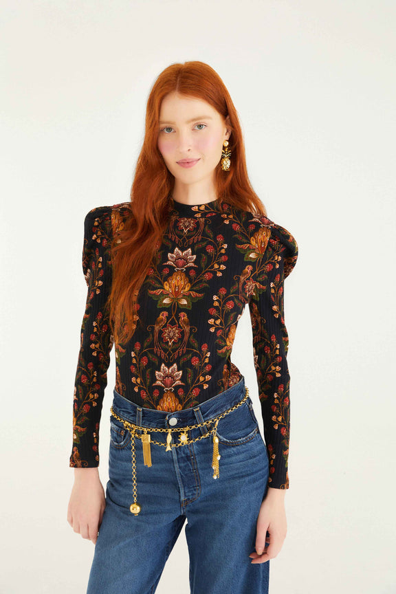 Black Berry Garden Organic Cotton Bodysuit