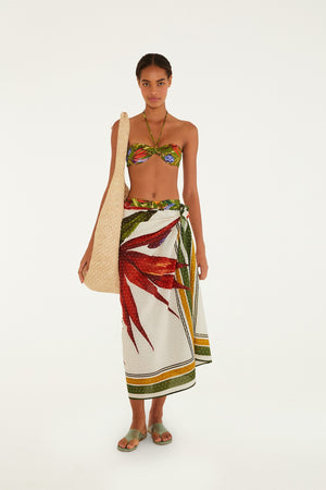 Strilitzia Light Blush Sarong