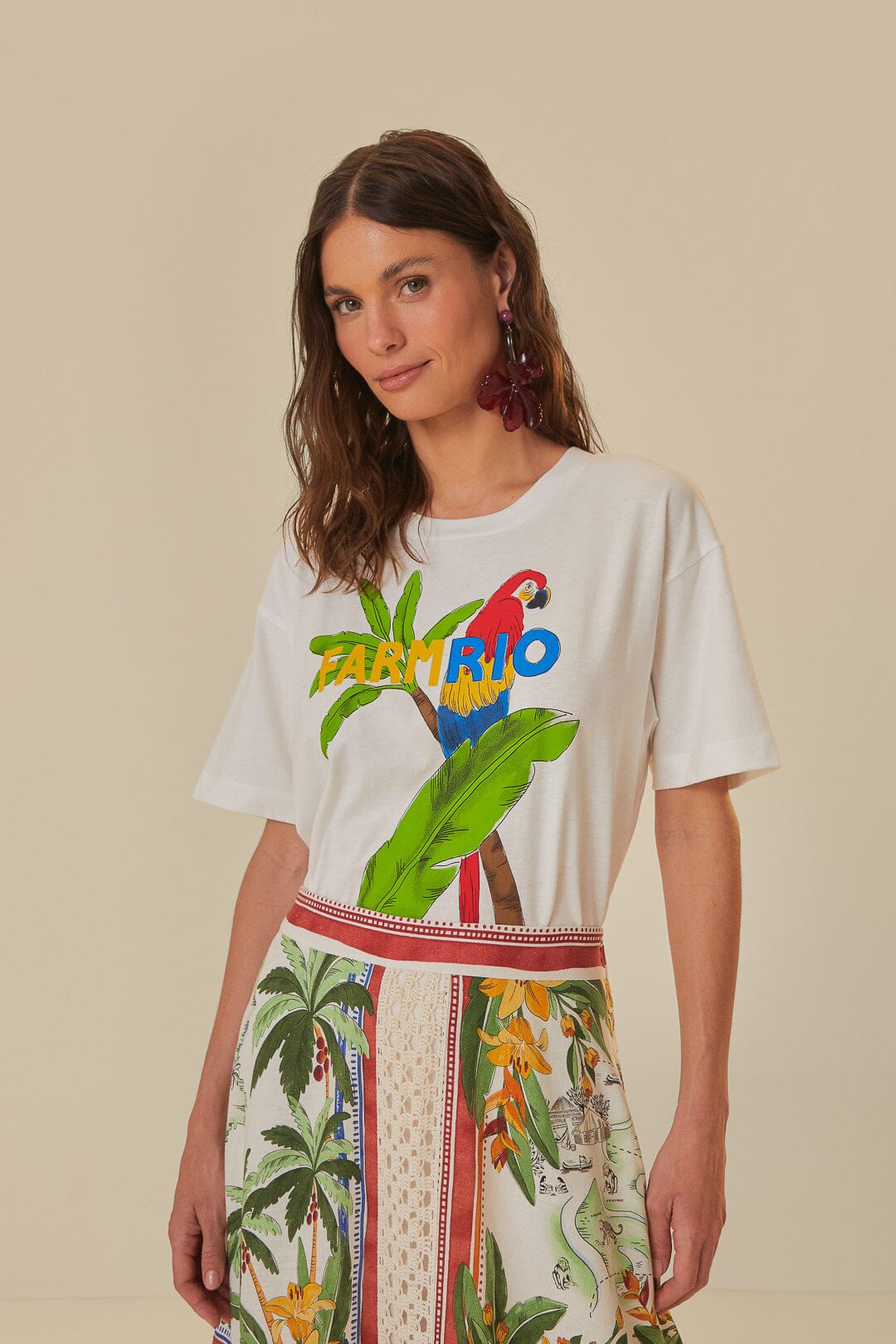 Farmrio Relaxed T-Shirt