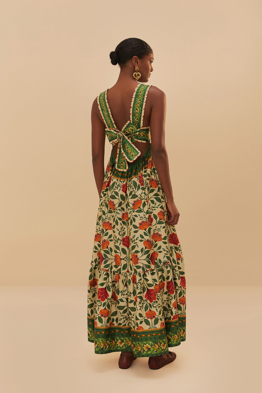 garden tapestry maxi dress Garden Tapestry Maxi Dress