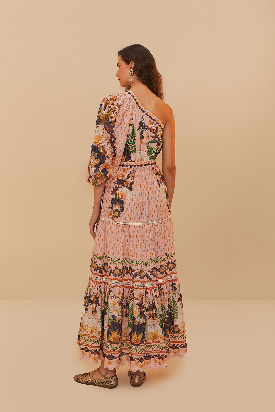 The Dream Garden Pink Maxi Dress