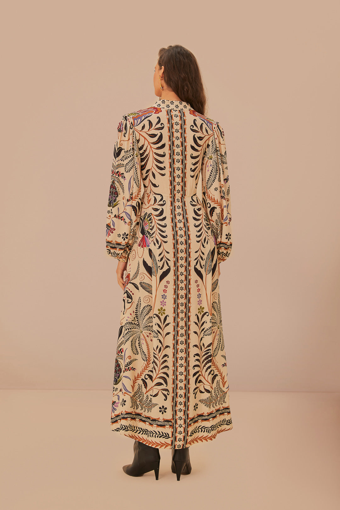 Classic Nature Sand Maxi Dress