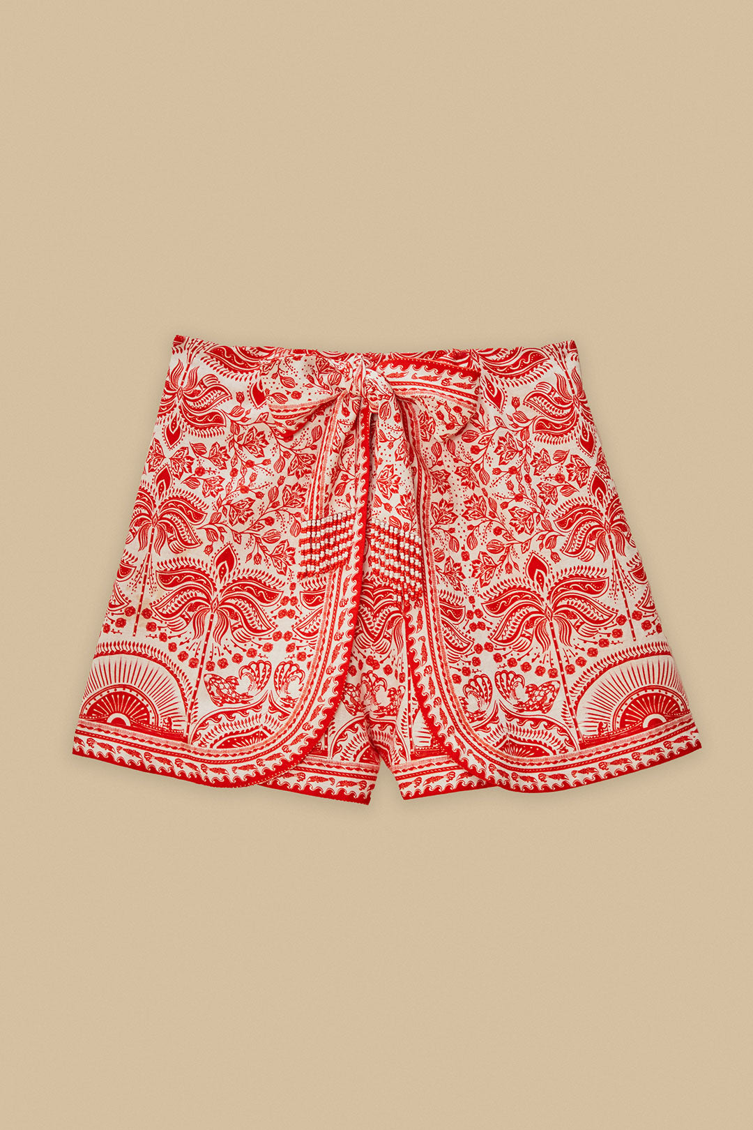 River Ride Red Shorts