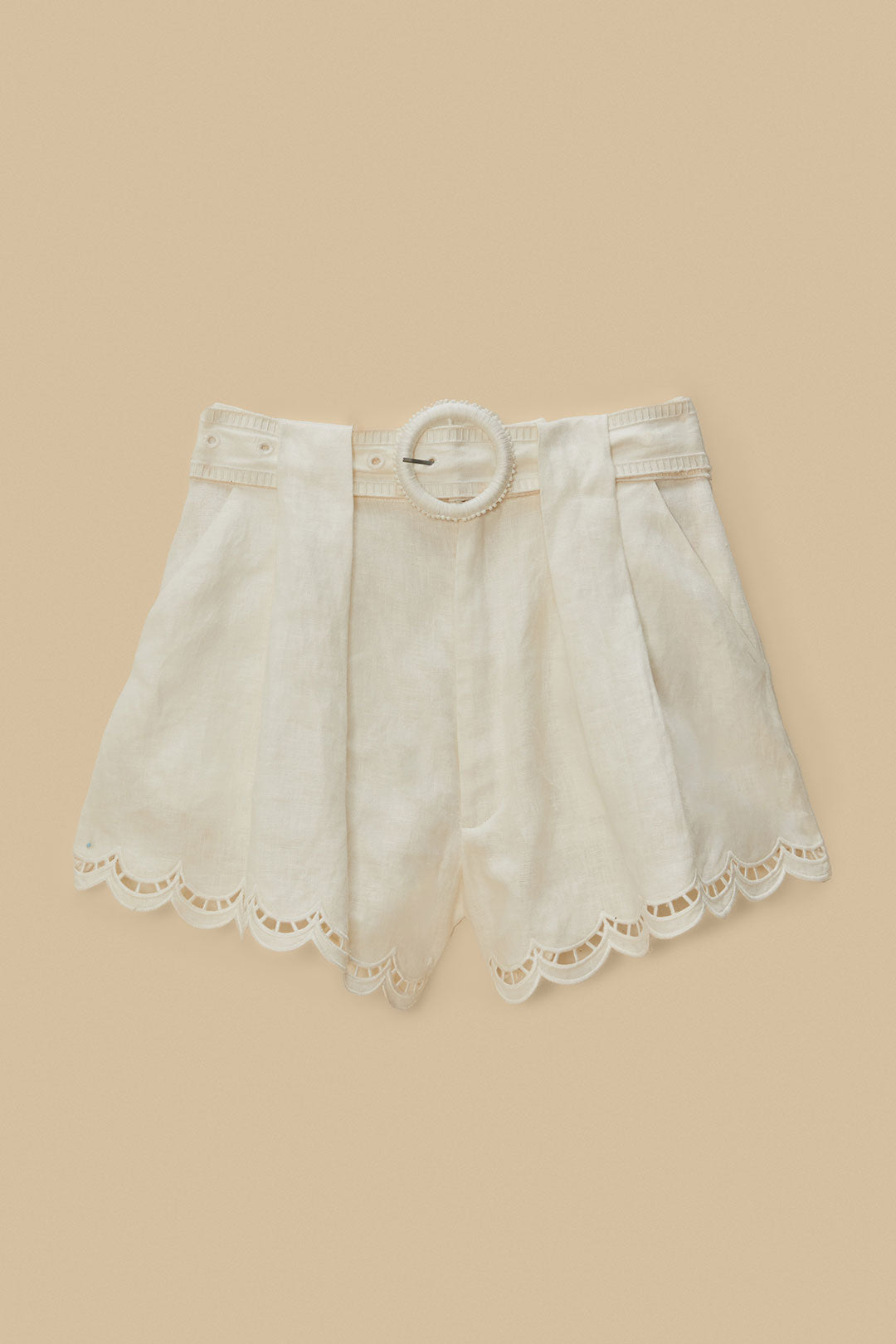 Off-White Flowers Richelieu Shorts