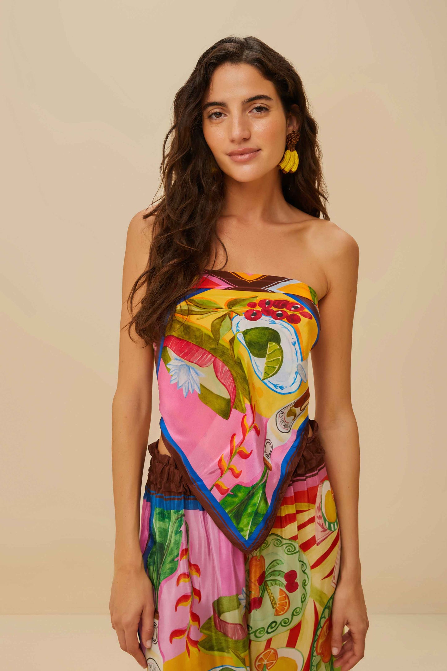 Summer Picnic Multicolor Scarf