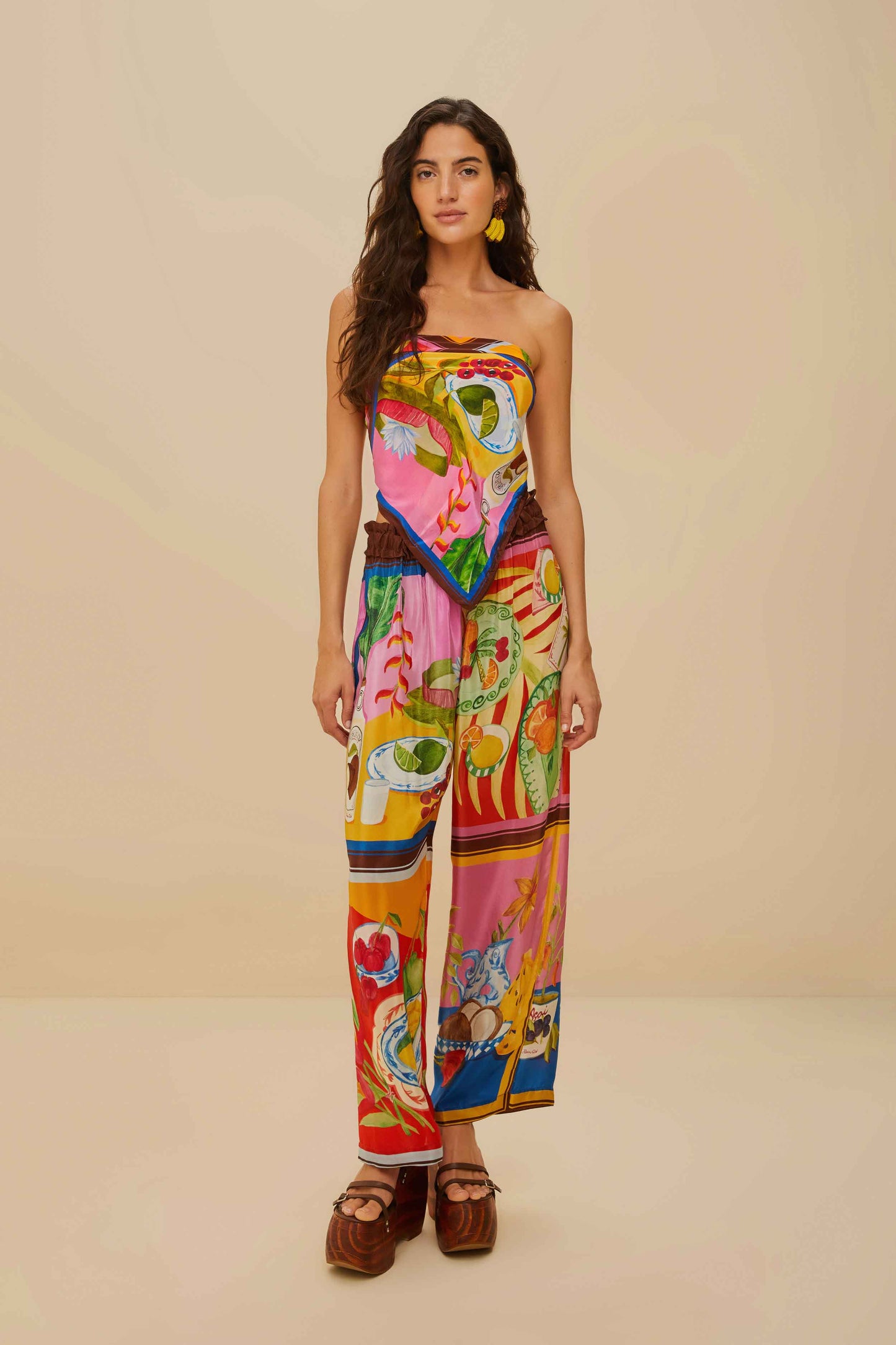 Summer Picnic Multicolor Scarf