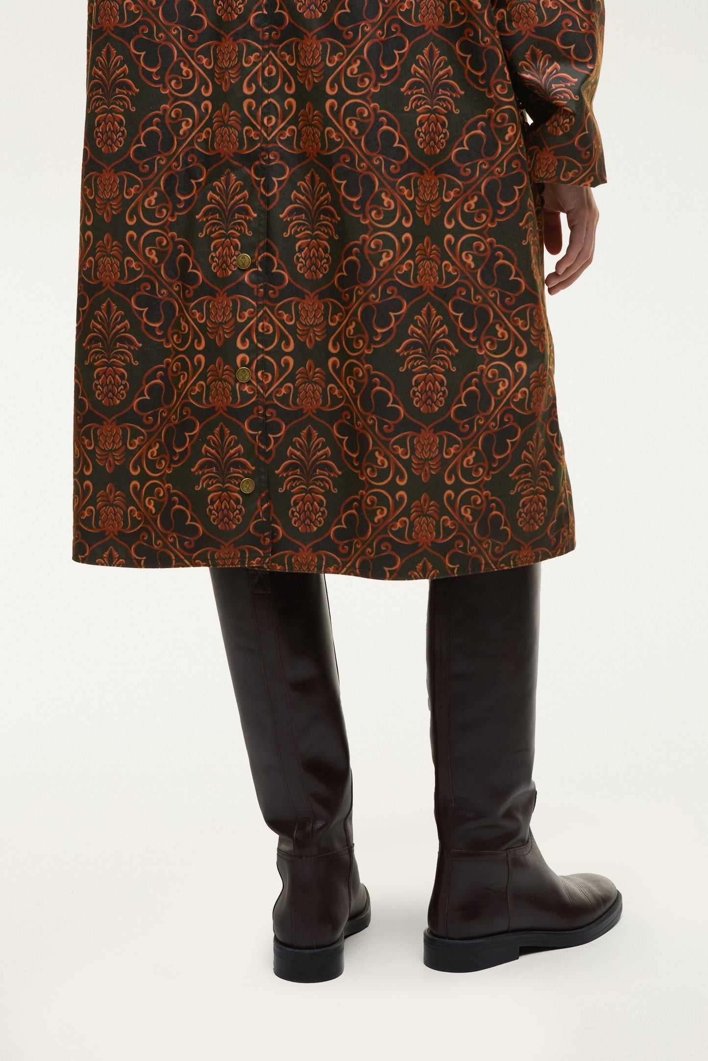 Barbour x Farm Rio Luana Waxed Jacket