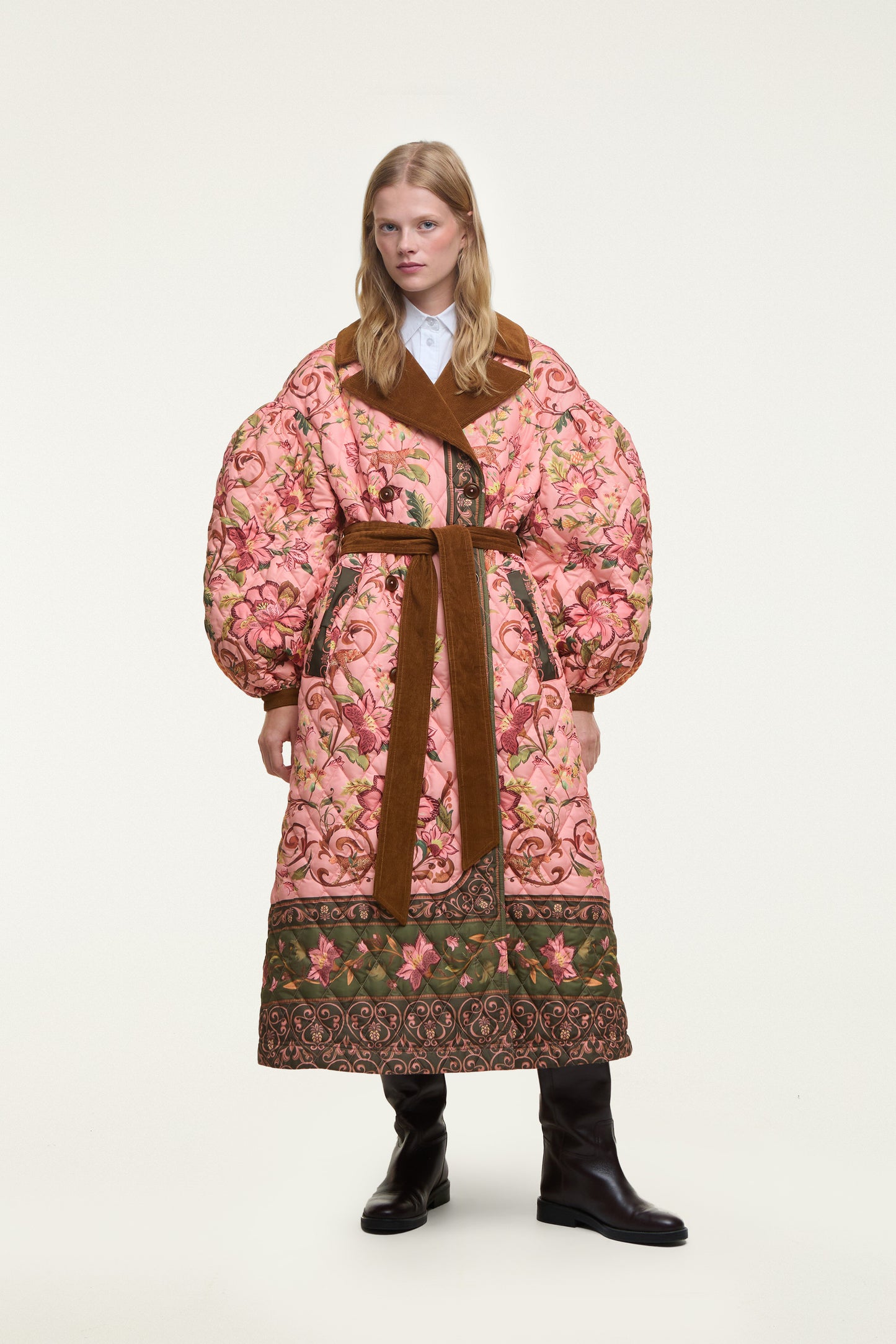 Barbour x Farm Rio Cami Quilted Jacket