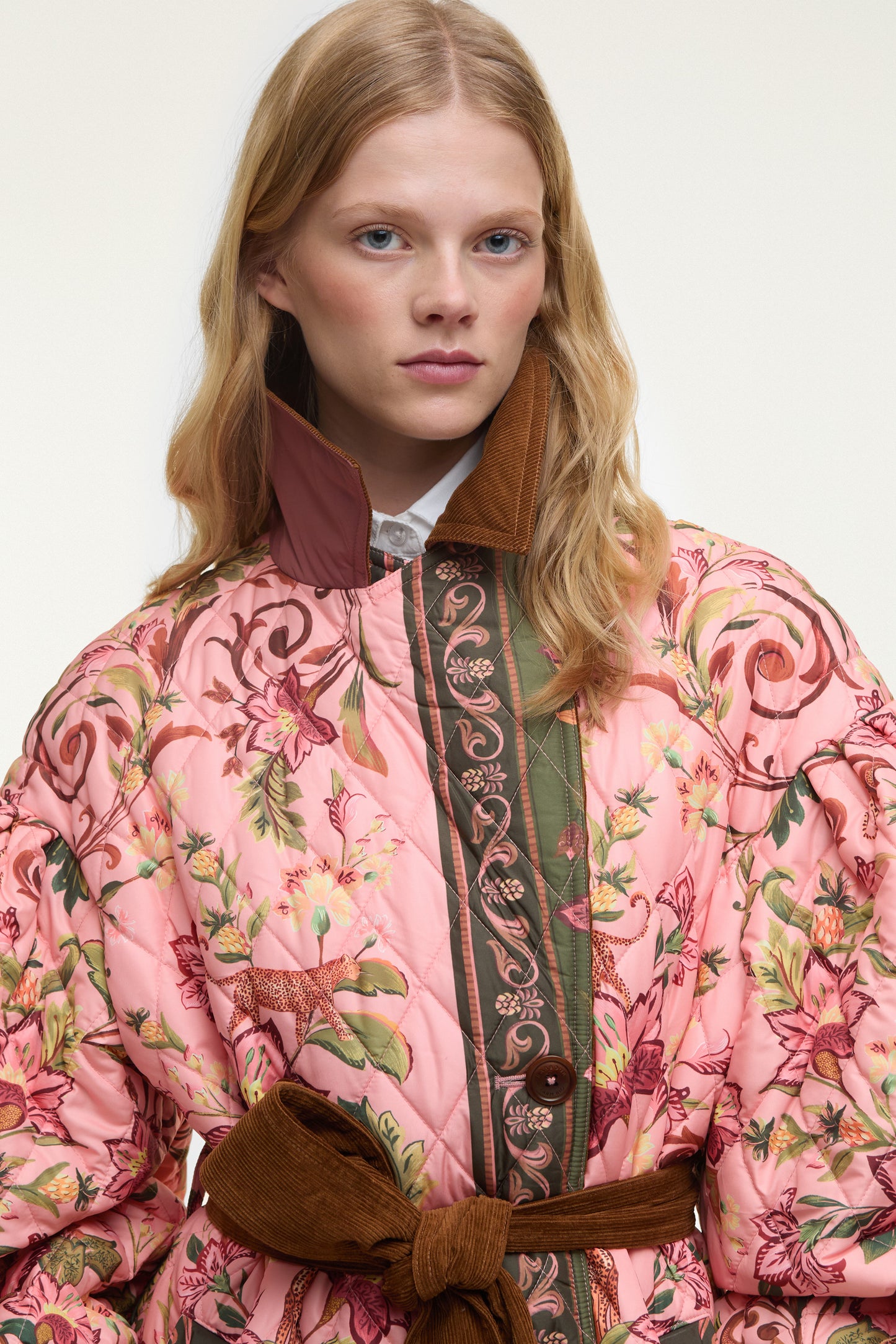 Barbour x Farm Rio Cami Quilted Jacket