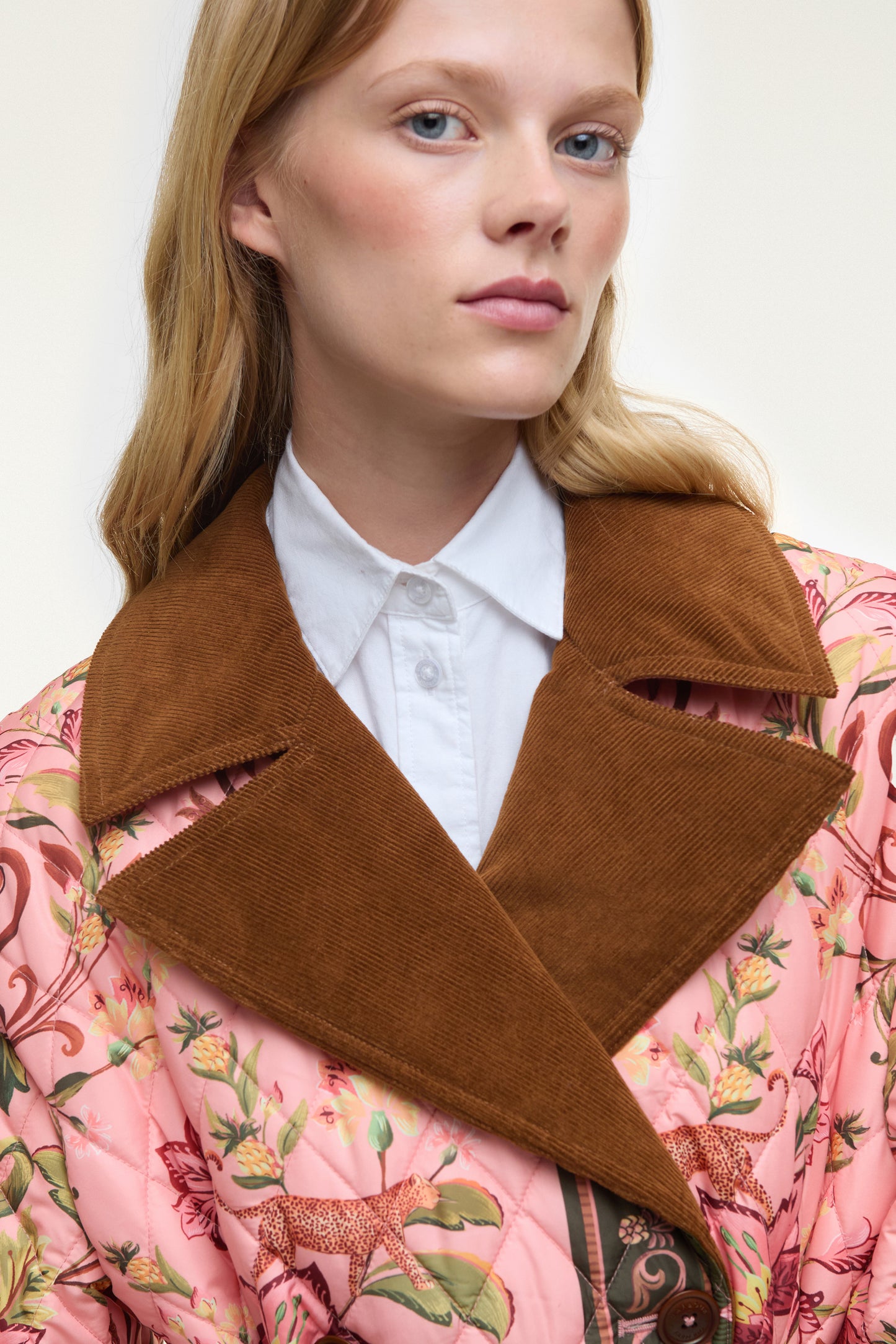 Barbour x Farm Rio Cami Quilted Jacket