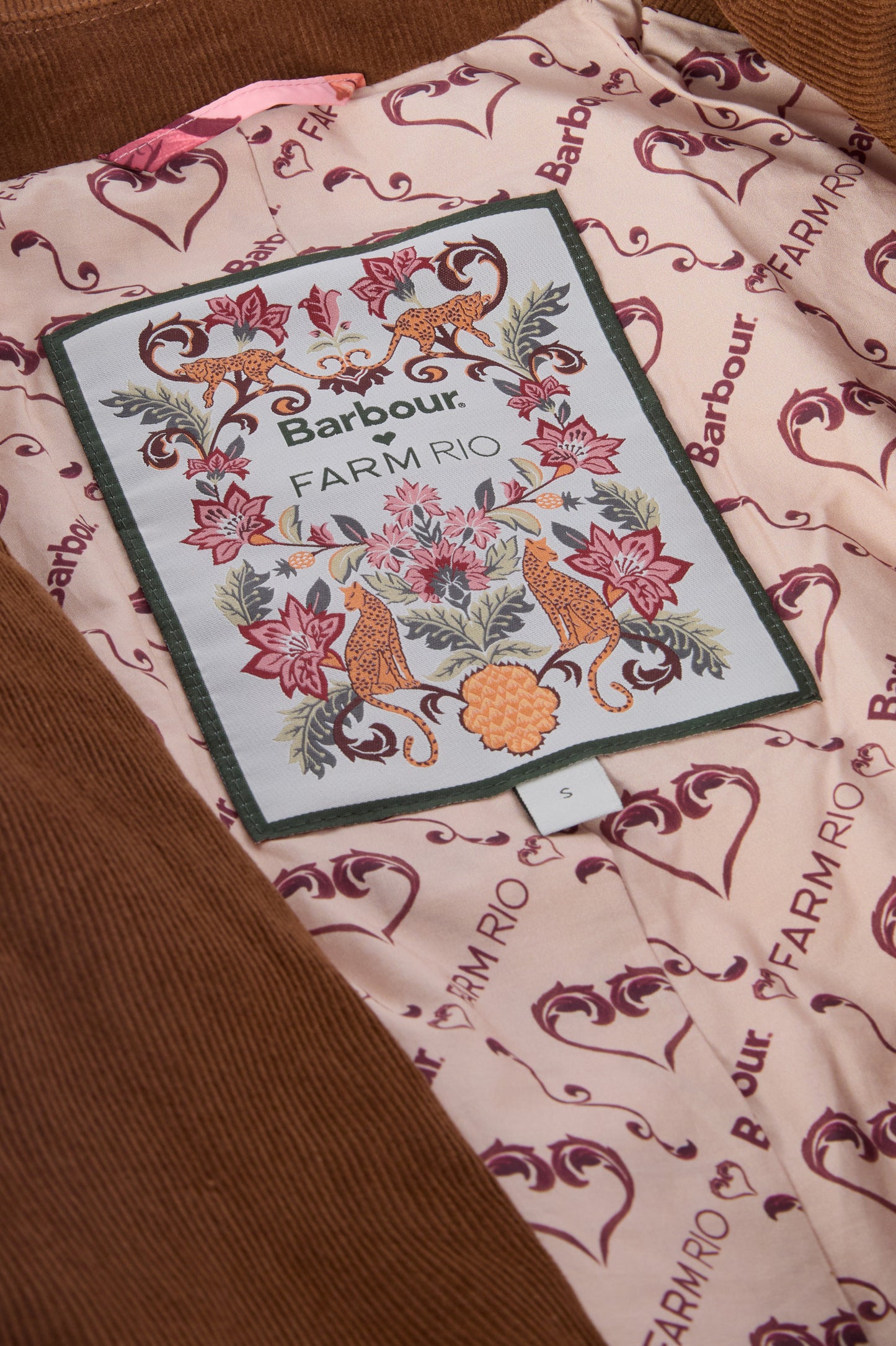 Barbour x Farm Rio Cami Quilted Jacket