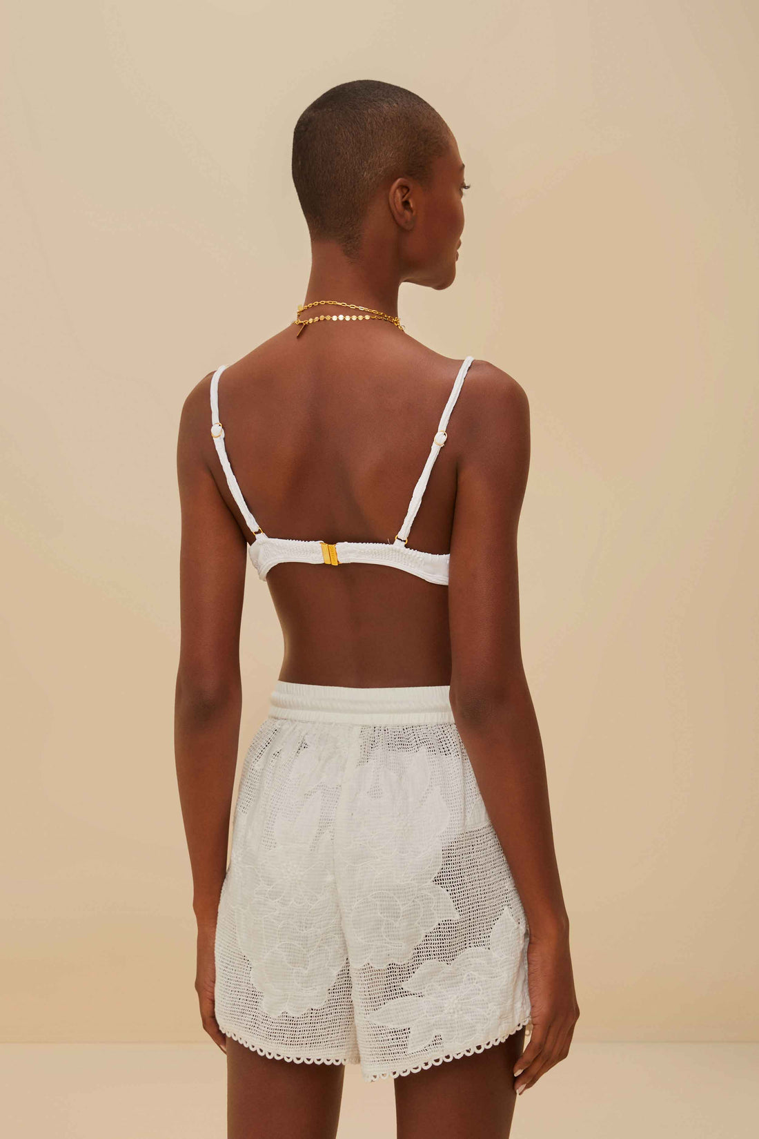 White Flower Short