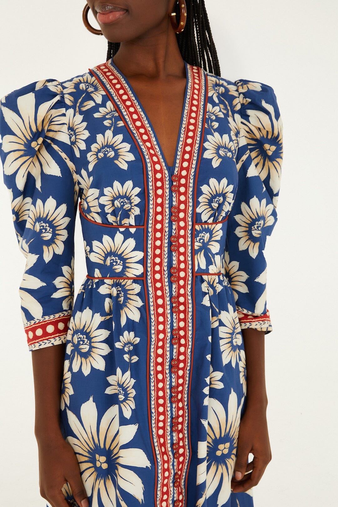 Luna Blue Maxi Dress