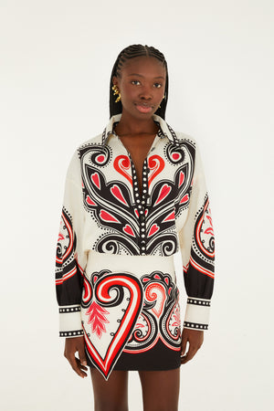 Off-White Graphic Ainika Mini Skirt