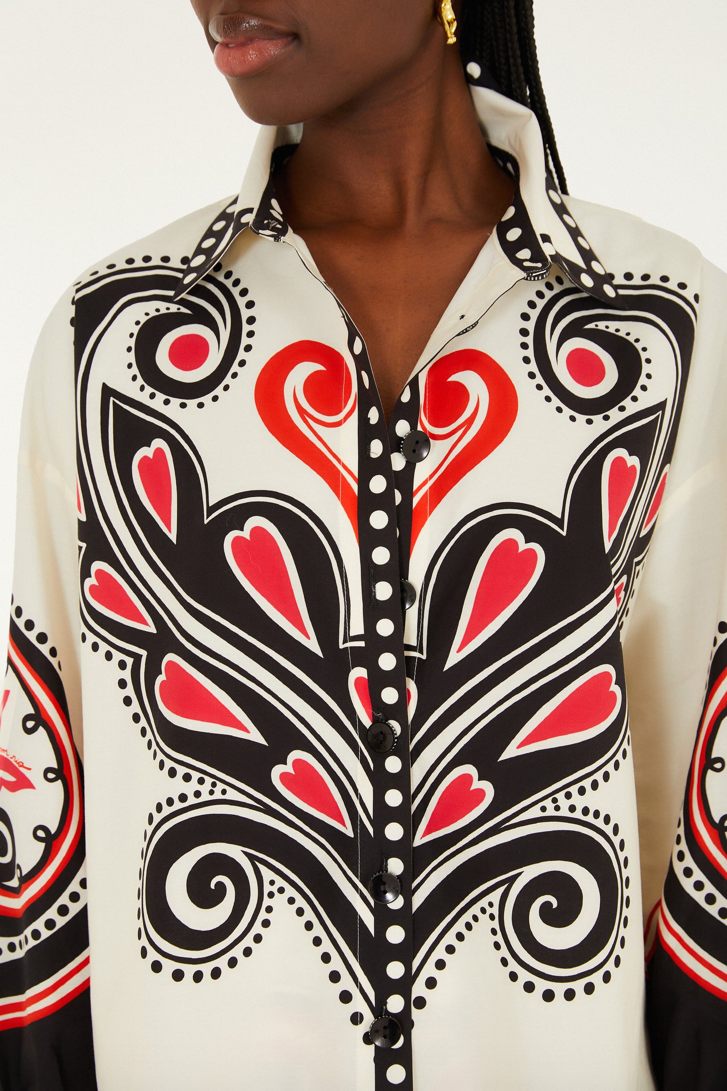 Off-White Graphic Ainika Organic Cotton Shirt