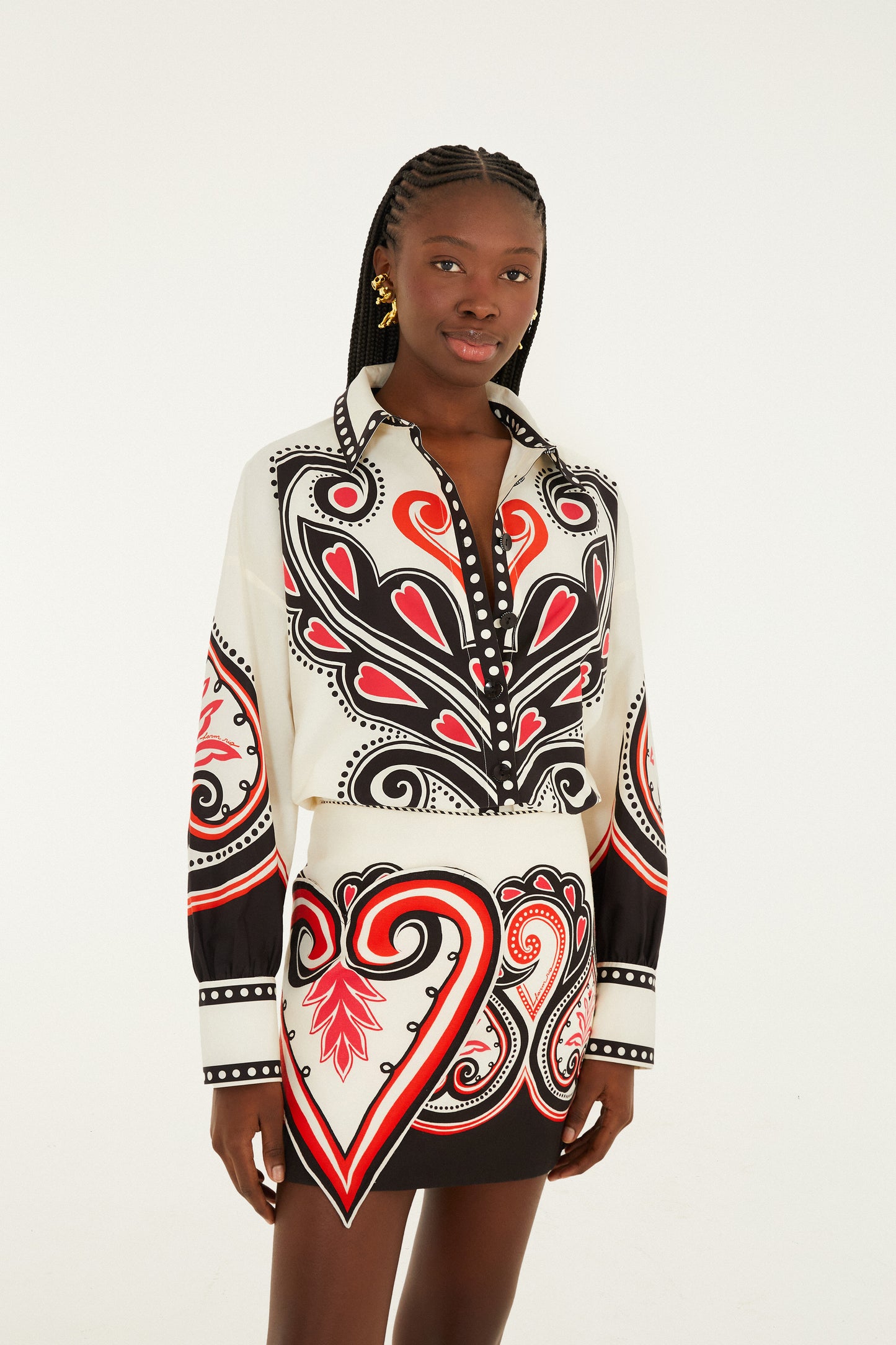 Off-White Graphic Ainika Organic Cotton Shirt