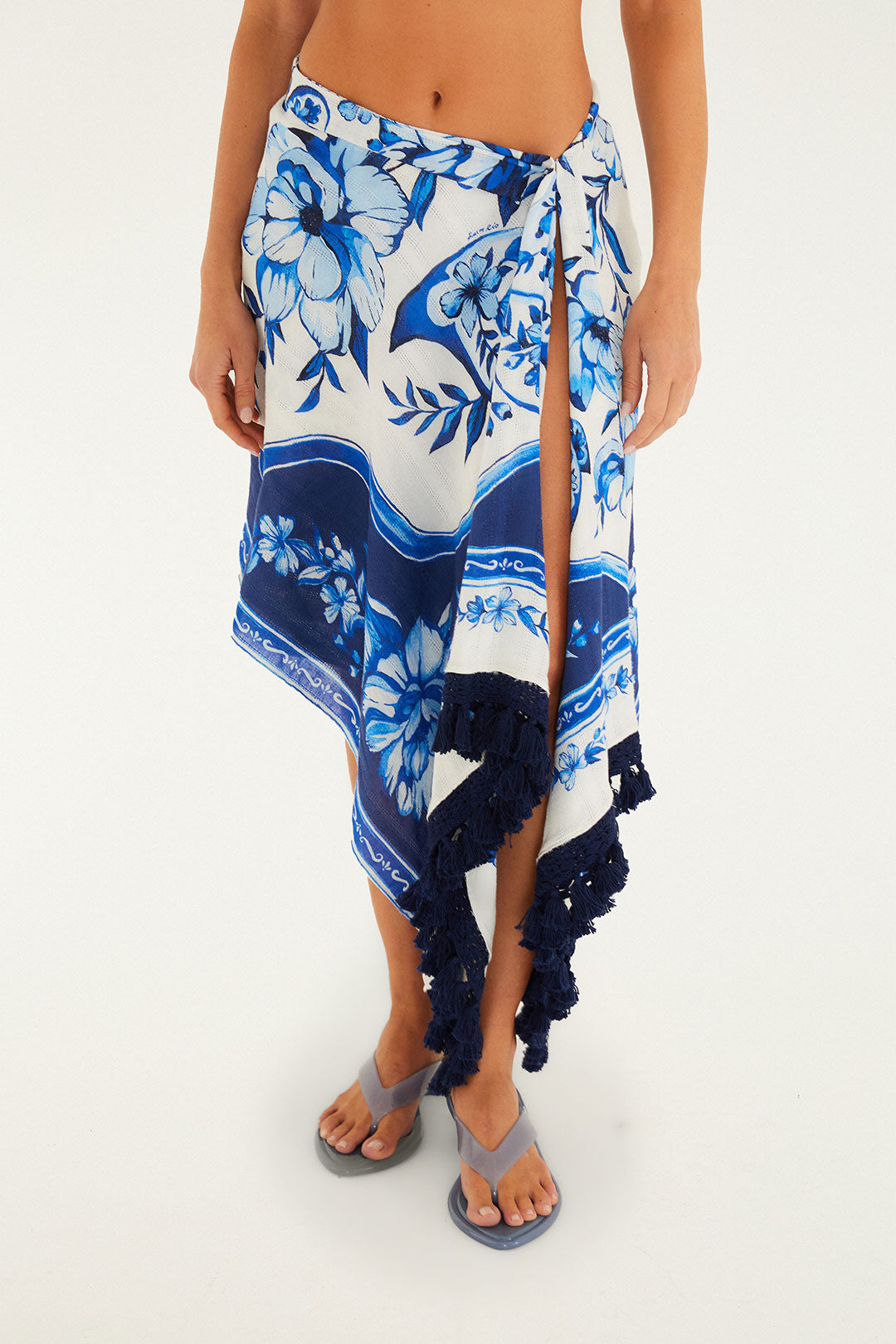 Porcelain Garden Sarong