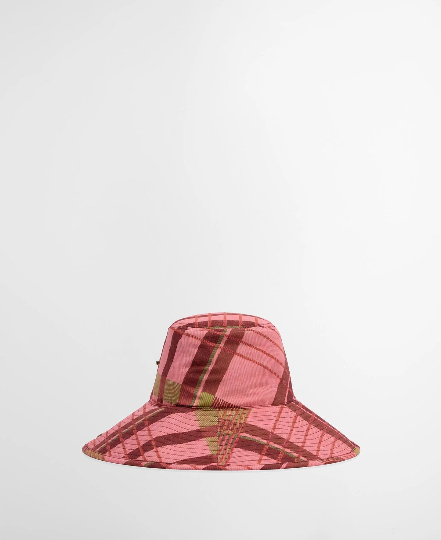 Barbour x Farm Rio Tartan Pink Hat