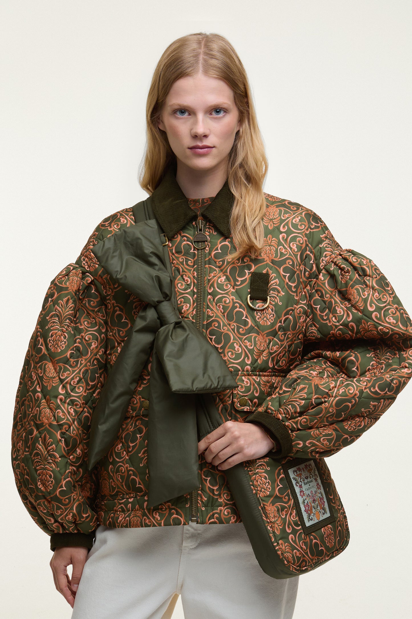 Barbour x Farm Rio Clara Bow Bag