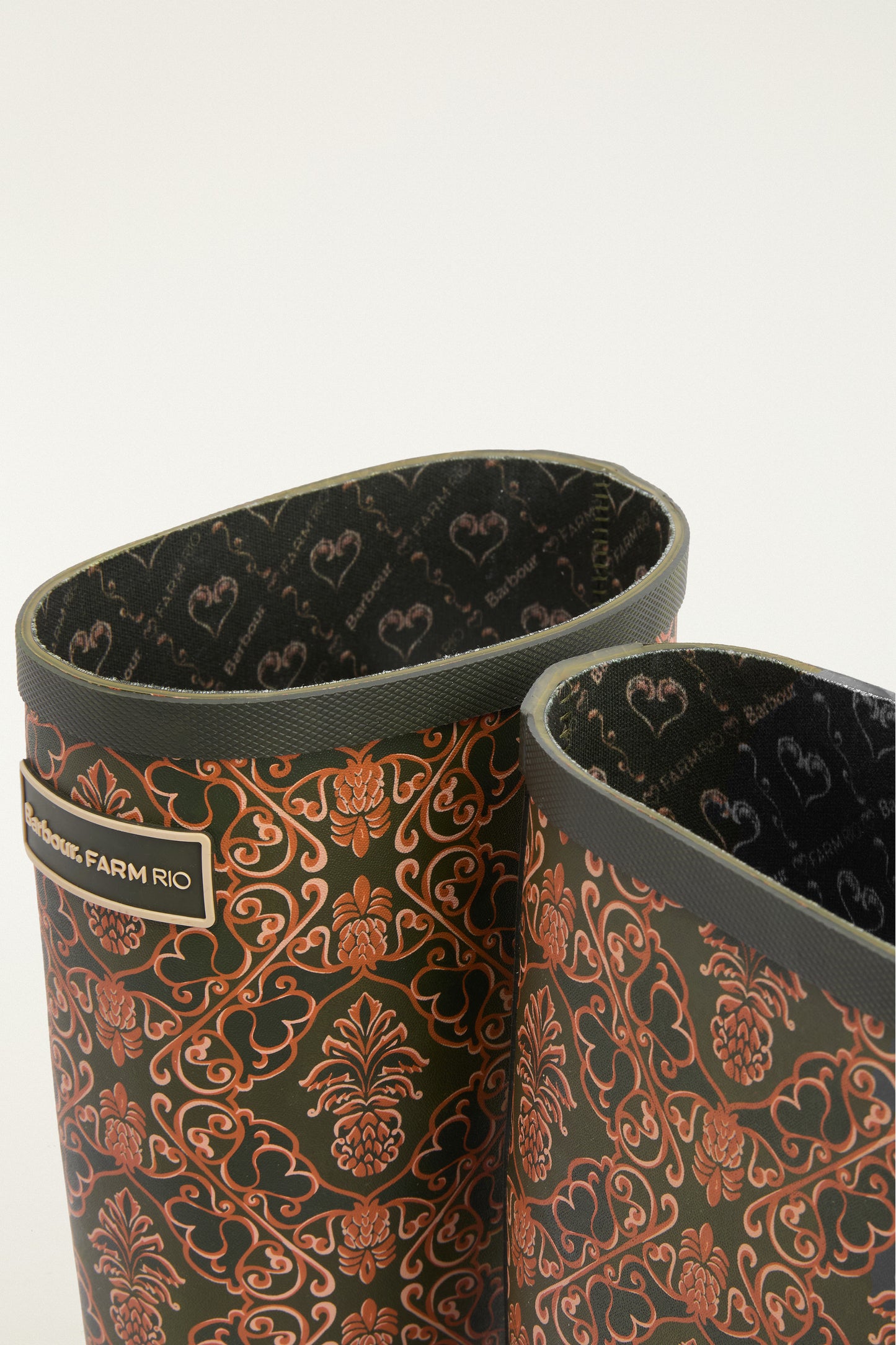 Barbour x Farm Rio Cami Wellingtons