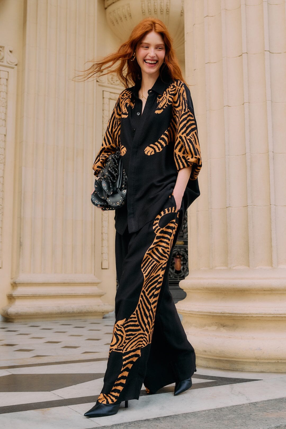 Black Tiger Pants