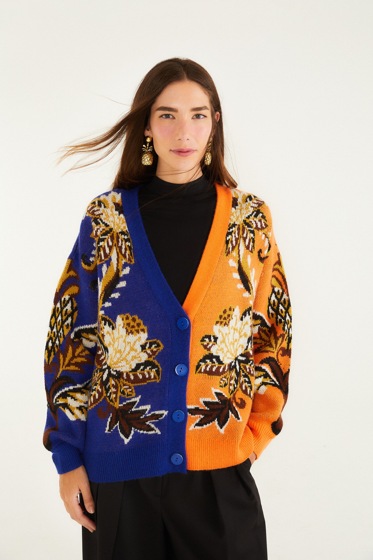 Mixed Arabesque Paradise Cardigan