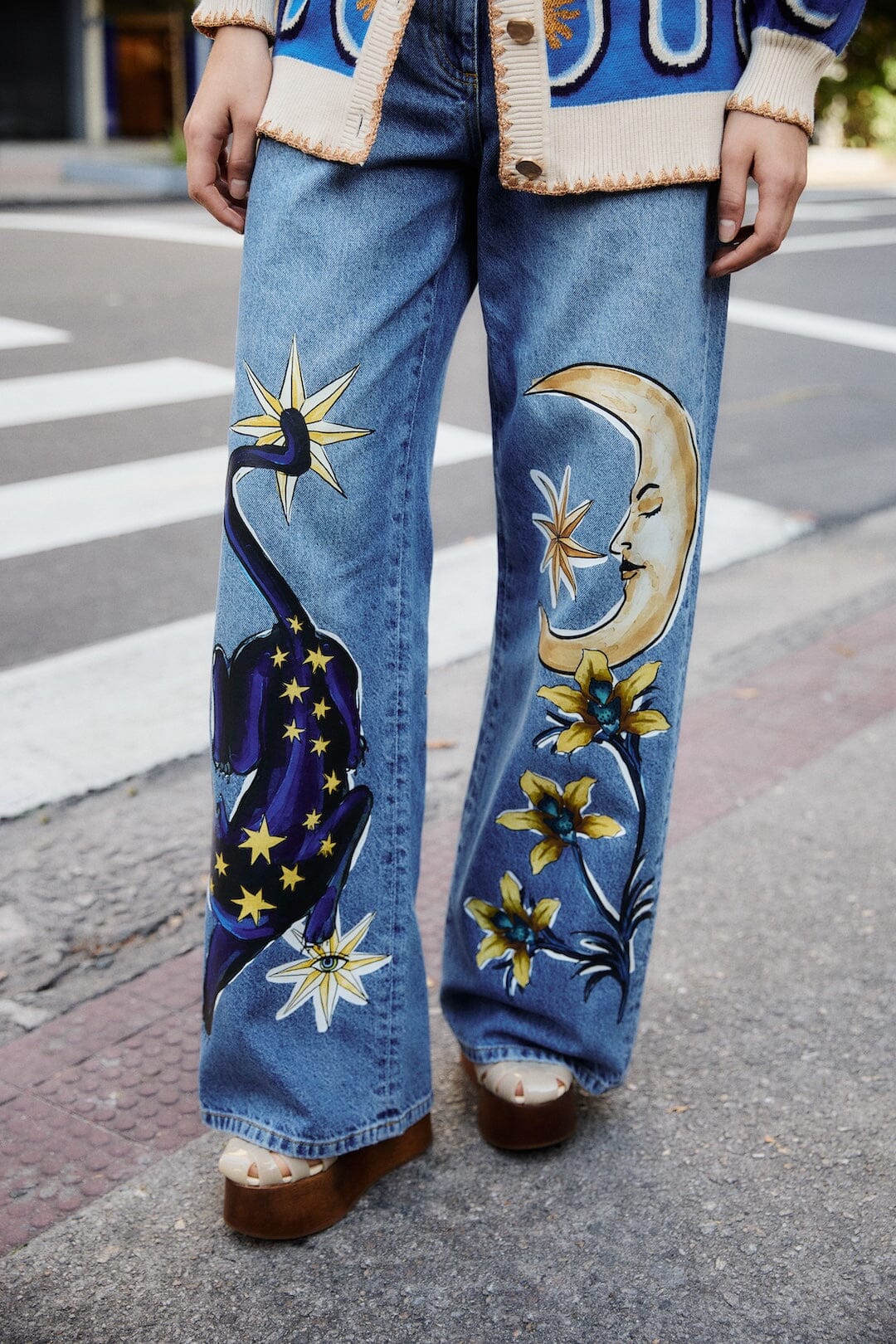 Mistical Denim Pants
