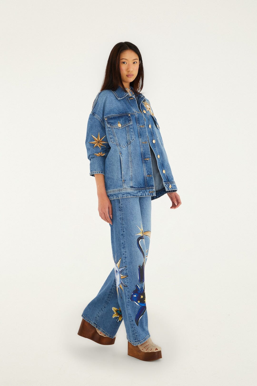 Mistical Denim Pants