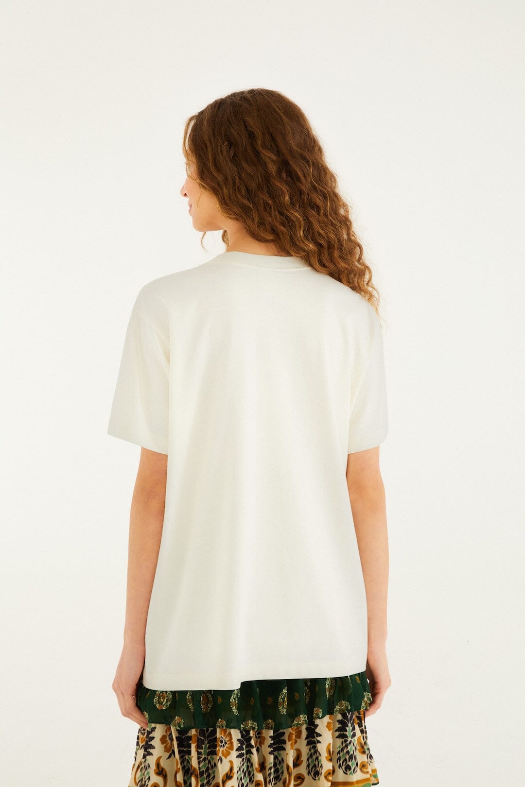 Off-White Xmas Bikinis Organic Cotton T-Shirt