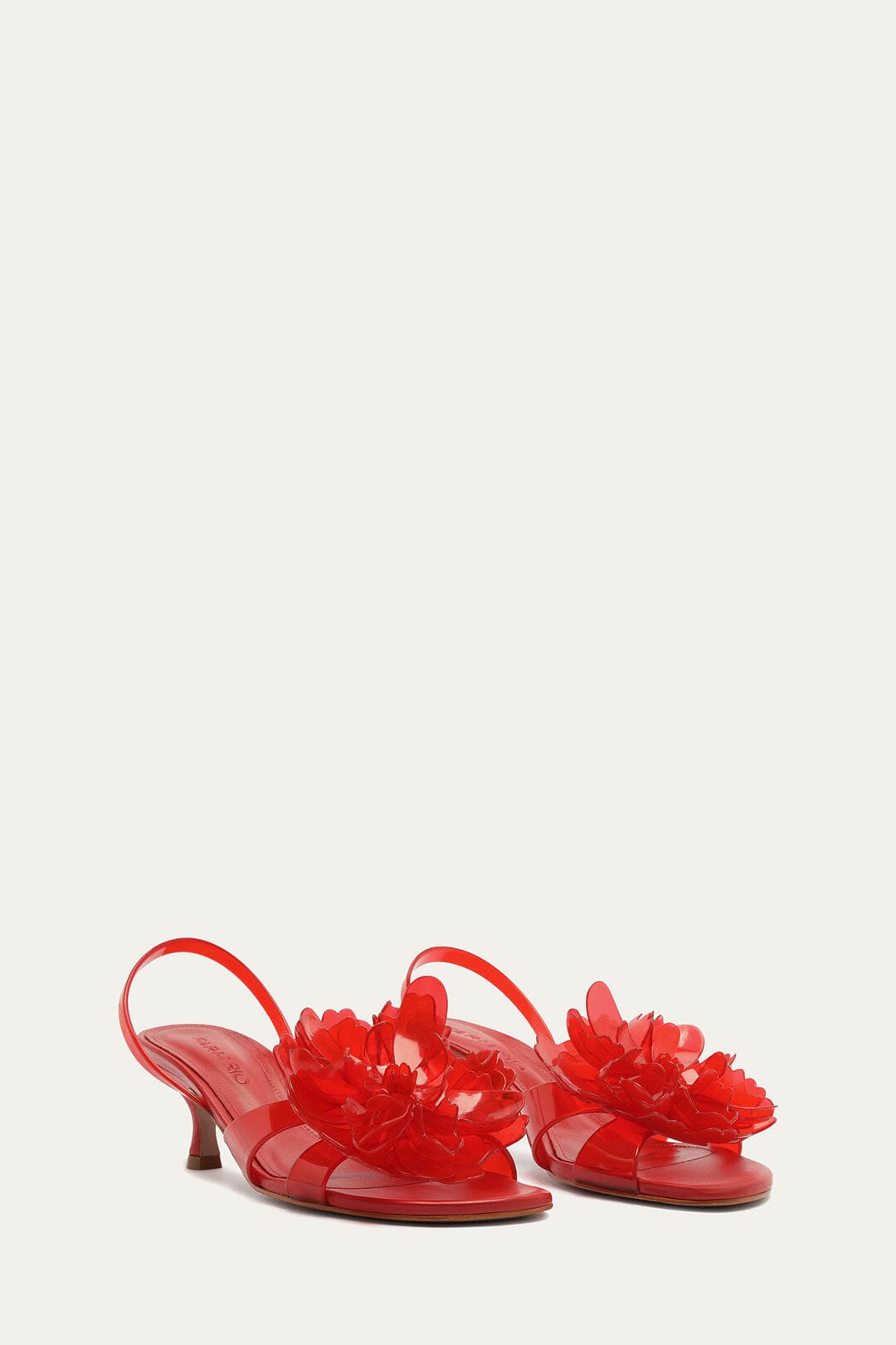 Flower Jelly Heel Sandal