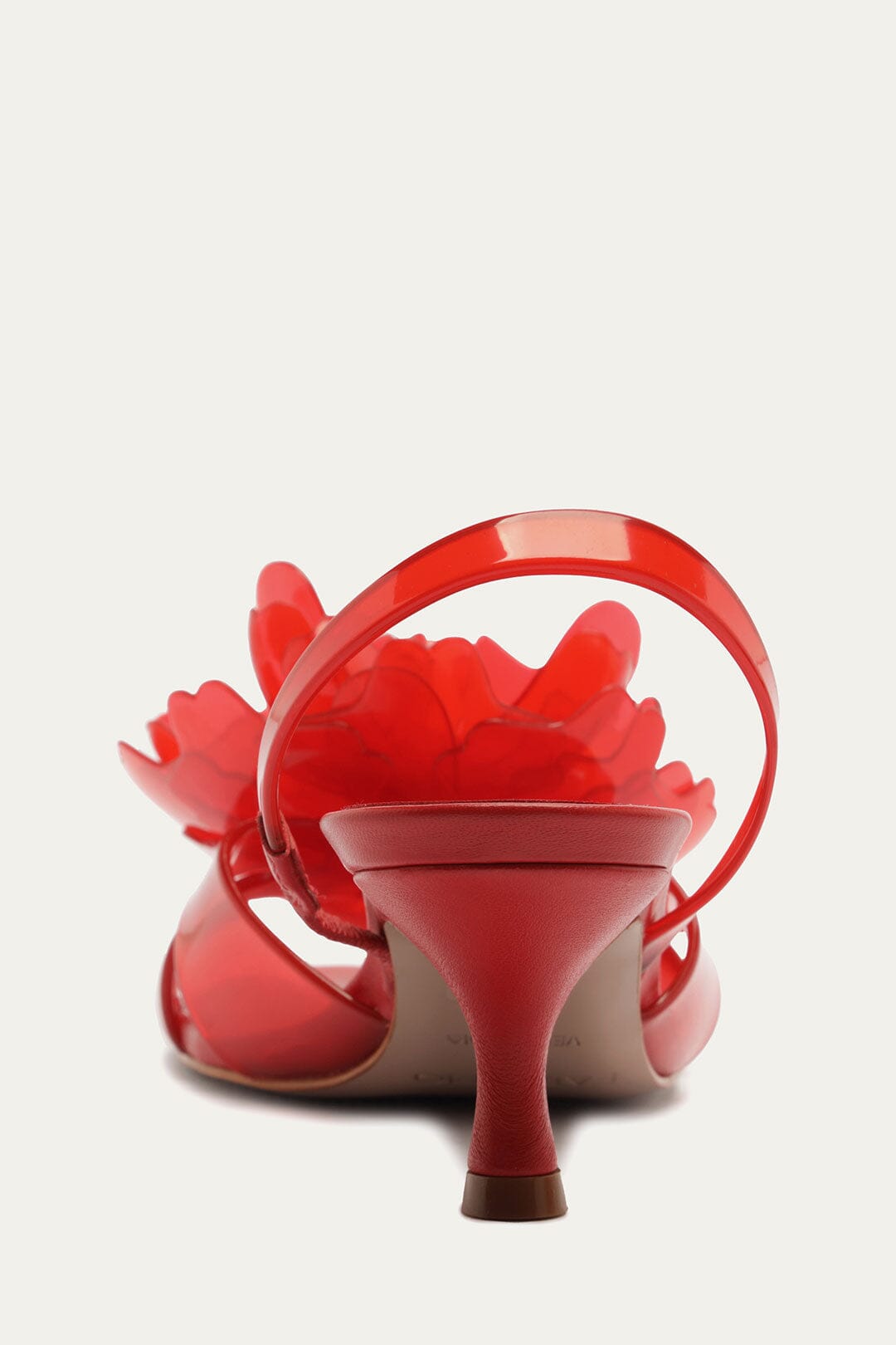 Flower Jelly Heel Sandal