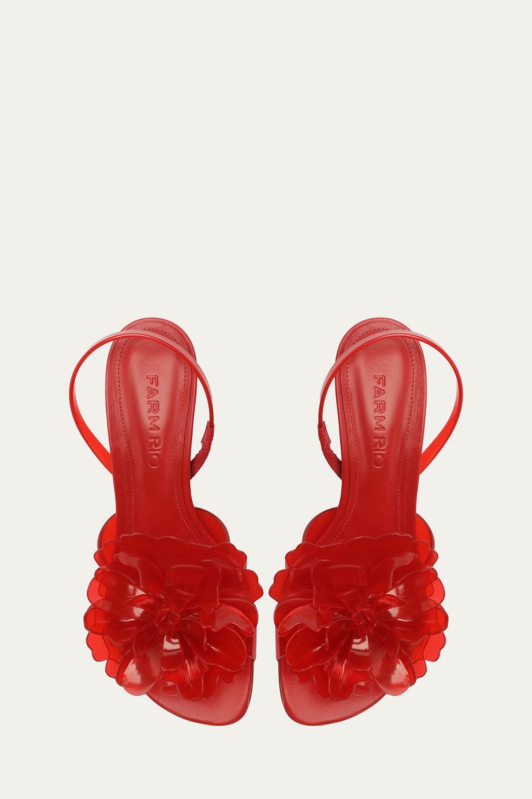 Flower Jelly Heel Sandal
