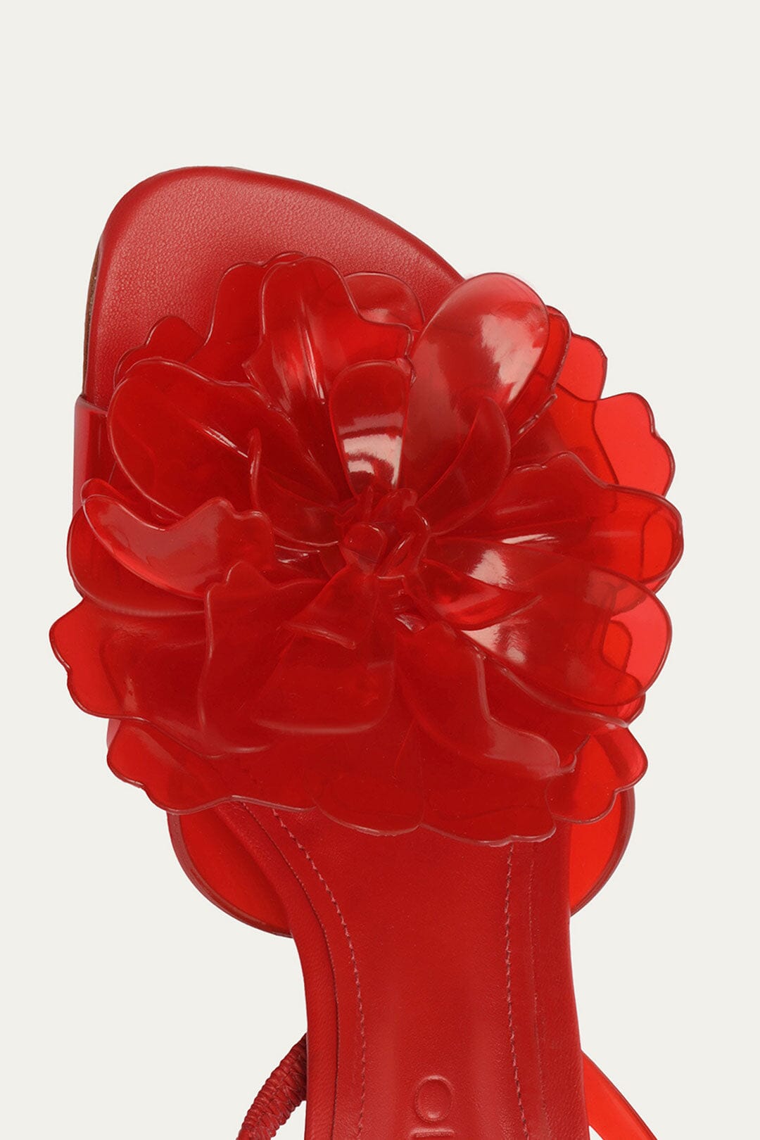 Flower Jelly Heel Sandal