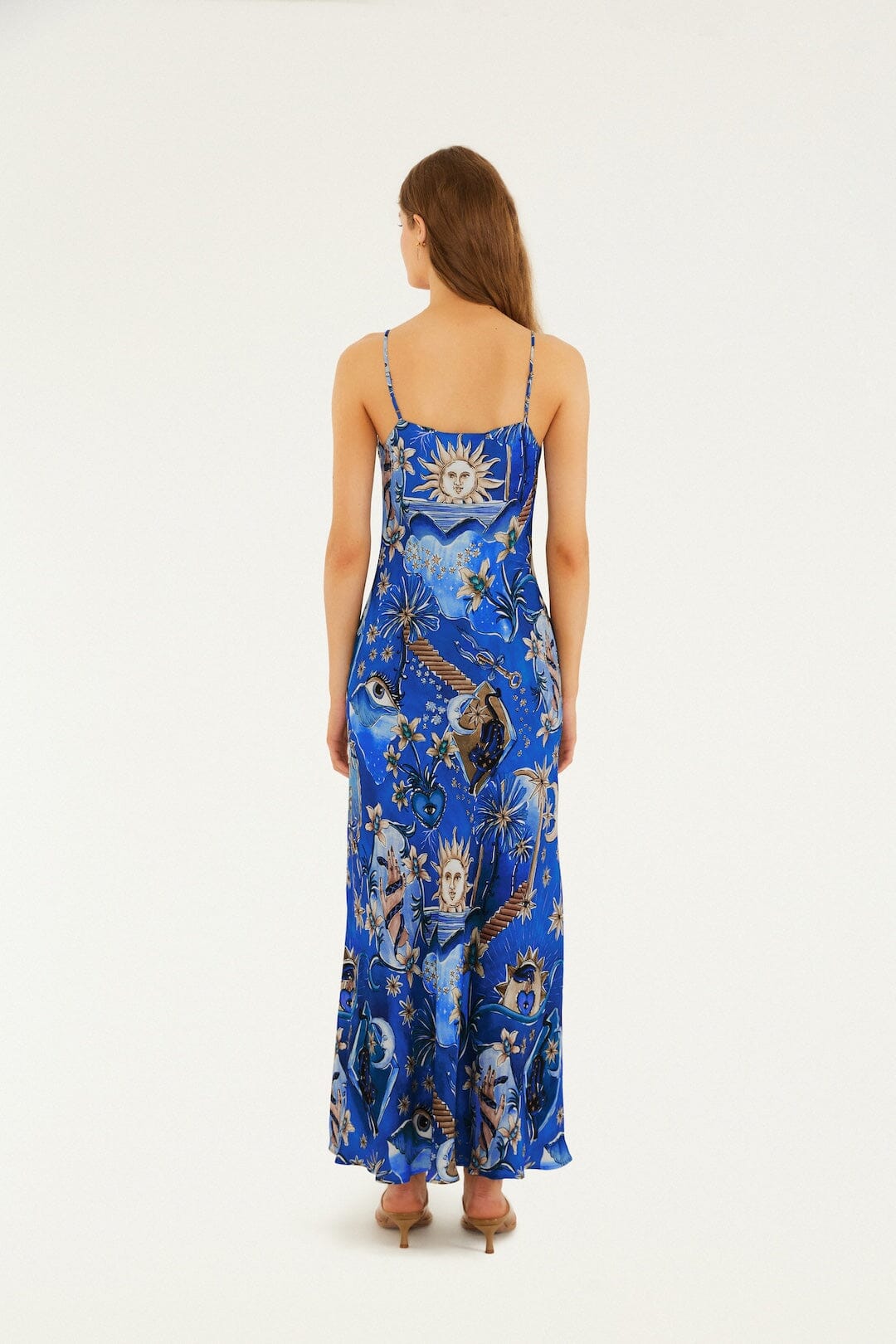 Mystical Blue Maxi Dress