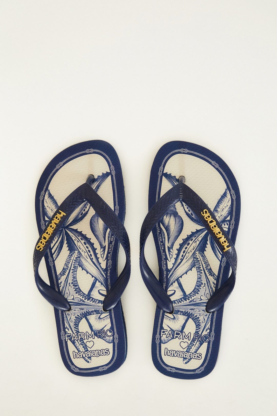 Navy Blue Coast Stars Havaianas